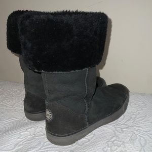 Ugg Boots Delaine In Black Womens Size 6